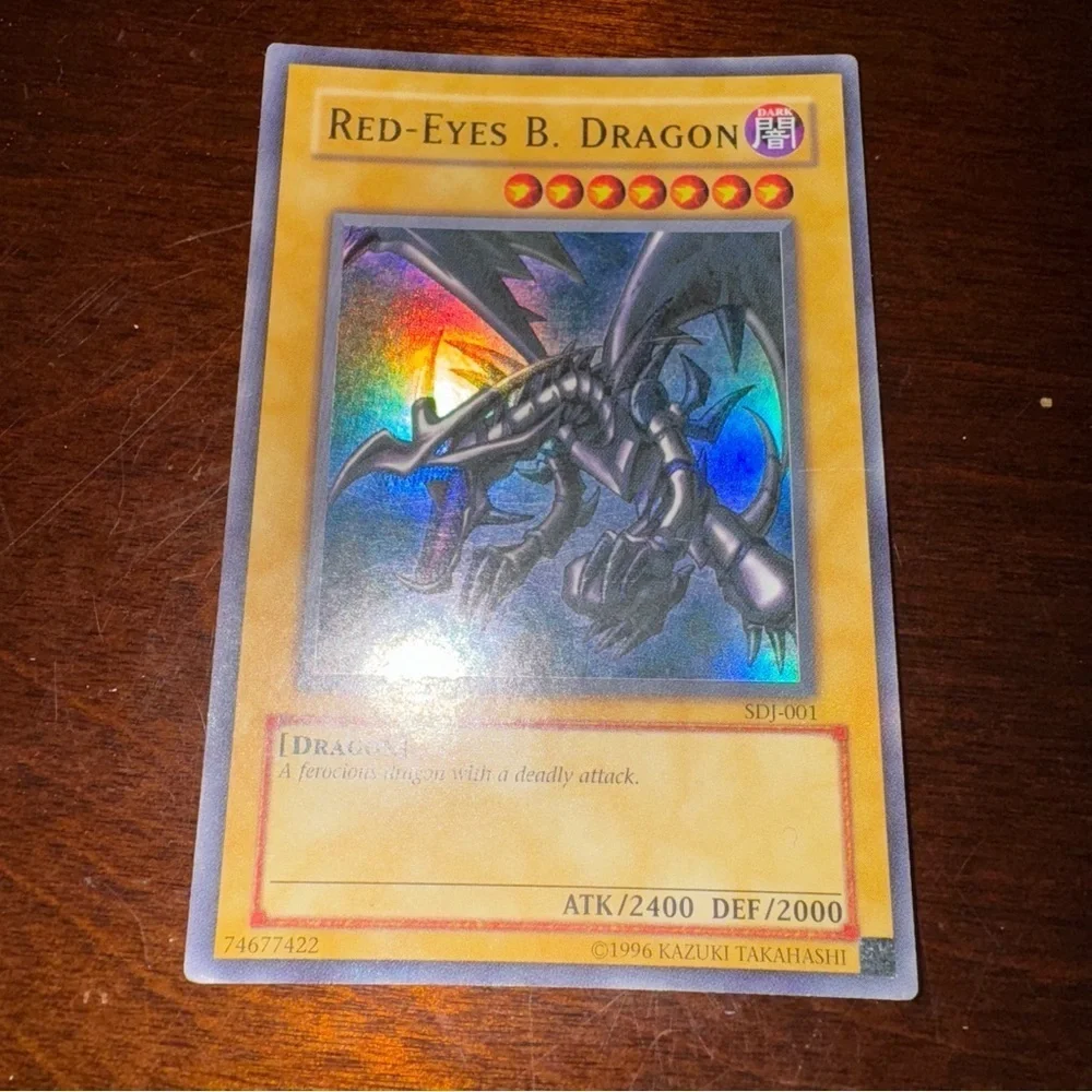 Red-Eyes B. Dragon SDJ-001 Starter Deck: Joey Unlimited Foil Card